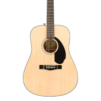 Fender CD-60S Dreadnought Acoustic Guitar - Natural w/ Walnut FB image 3