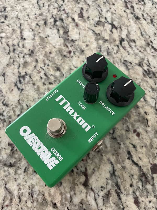 Maxon OD-808 Overdrive 2010s - Green image 1