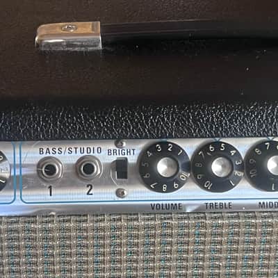 Fender Bassman Ten (Serviced) 2-Channel 50-Watt 4x10" Guitar Combo 1972 - 1976 - Silverface image 6