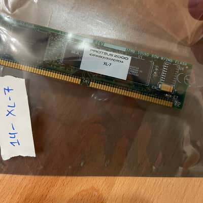 E-MU Systems Emu XTREME LEAD (XL-7) ROM Expansion Sound Board for Proteus 2000 synths (P2K P2500 XL1 MoPhatt XL7 MP7 PX7 PK6 XK6 MK6 Halo Vintage Pro Orbit 3 etc.) TESTED / WORKS image 1