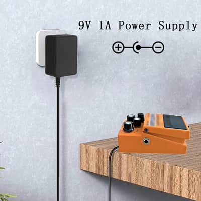 9V Charger for Boss PSA Adapter Guitar Pedal Power Supply fit for Boss PSA-120S ME-80 ME-70 ME-50B ME-25 GT-100 GT-1 GT-10 AD-10 BR-80 BR-600 DB-88 DB-90 CE-2B RE-20 RC-1 RC-3 Replacement Power Cord image 3