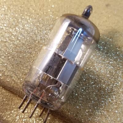 Amperex Matched Pair (2) 6DJ8 tNOS AT1000 TESTED Vacuum Tubes PQ premium quality Heerlen A-frame Orange Globe T5 ECC88 dual triode 1973 image 12