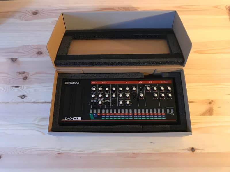 Roland JX-03 Boutique Series Synthesizer Module (Black) image 1