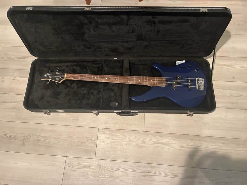 Yamaha RBX170 4-String Bass Guitar 2010s - Metallic Blue image 1