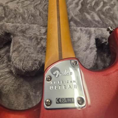 2025 Fender American Ultra II Stratocaster MN HSS Sinister Red image 18
