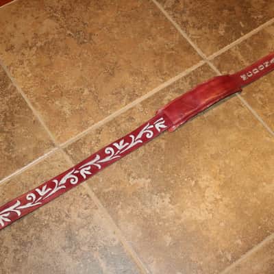 Handmade Vintage leather strap "McDonald" image 2