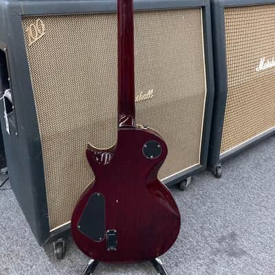 ESP LTD EC-1000 QM with Rosewood Fretboard 2002 - 2004 - See Thru Black Cherry image 5