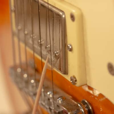 GRASS ROOTS | ESP GUITARS MINI Les Paul honey burst image 7