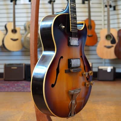 Gibson ES-175 D Hollow Body Electric Guitar 1961 Sunburst w/Gibson Reissue PAF Pickups, Hard Case image 2