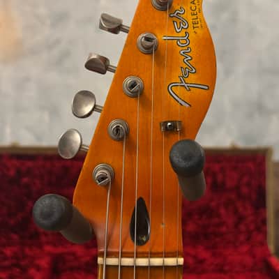 Fender Telecaster 1961 GLAS Custom Relic 8lb With G&G Custom Relic Tweed image 10