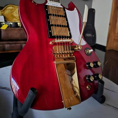 Epiphone Sg Custom 1963 Joe Bonamassa 2023 Limited 1 of 300 - Wine Red image 11