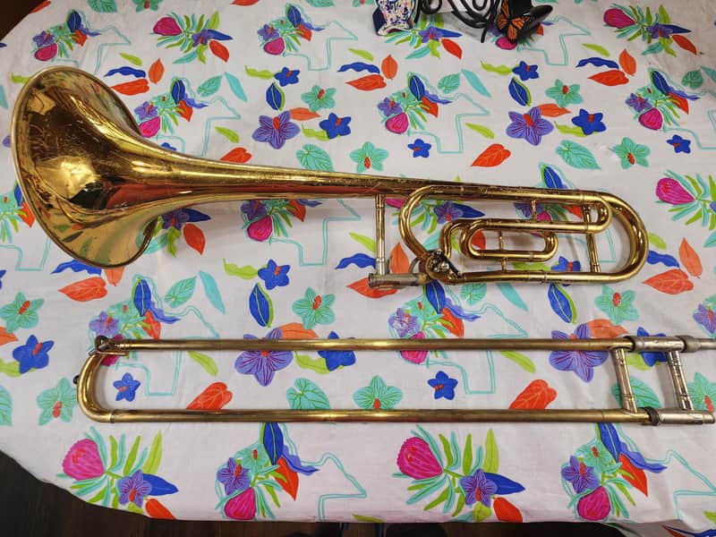 King TEMPO II 607 F TRIGGER TROMBONE image 1
