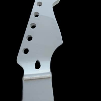 Gloss White Electric Guitar Neck, 22-Frets image 1