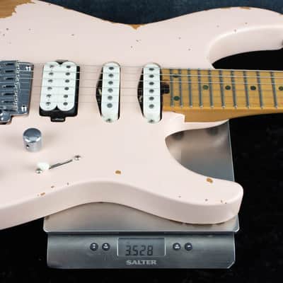Charvel Pro Mod Signature Rick Graham DK24 Worn Shell Pink MC25004616 image 5