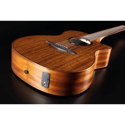 Lag Tramontane T98ACE | Auditorium Cutaway Acoustic-Electric, Natural. New with Full Warranty! image 8