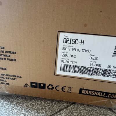 Marshall Origin ORIGIN5C 5-Watt 1x8" Tube Guitar Combo 2018 - 2019 - Black image 2