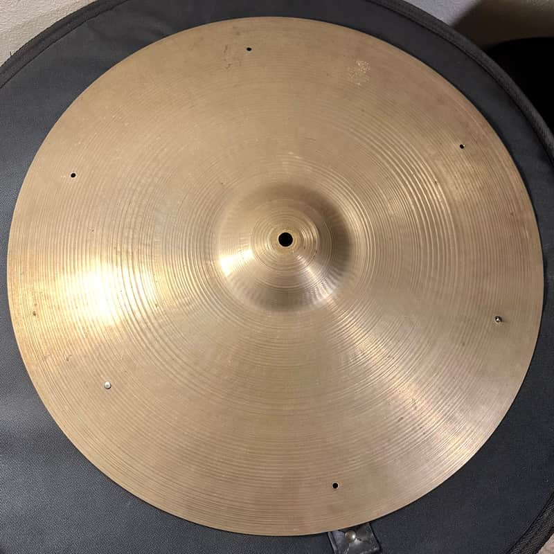 ๐๐ 50โs Zildjian 20โ crash-ride 1916 grams 1950s - Traditional vintage image 1