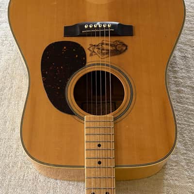 1977 Ibanez Concord 671 Acoustic Electric Dreadnought Herringbone Binding Guitar MIJ Japan image 5