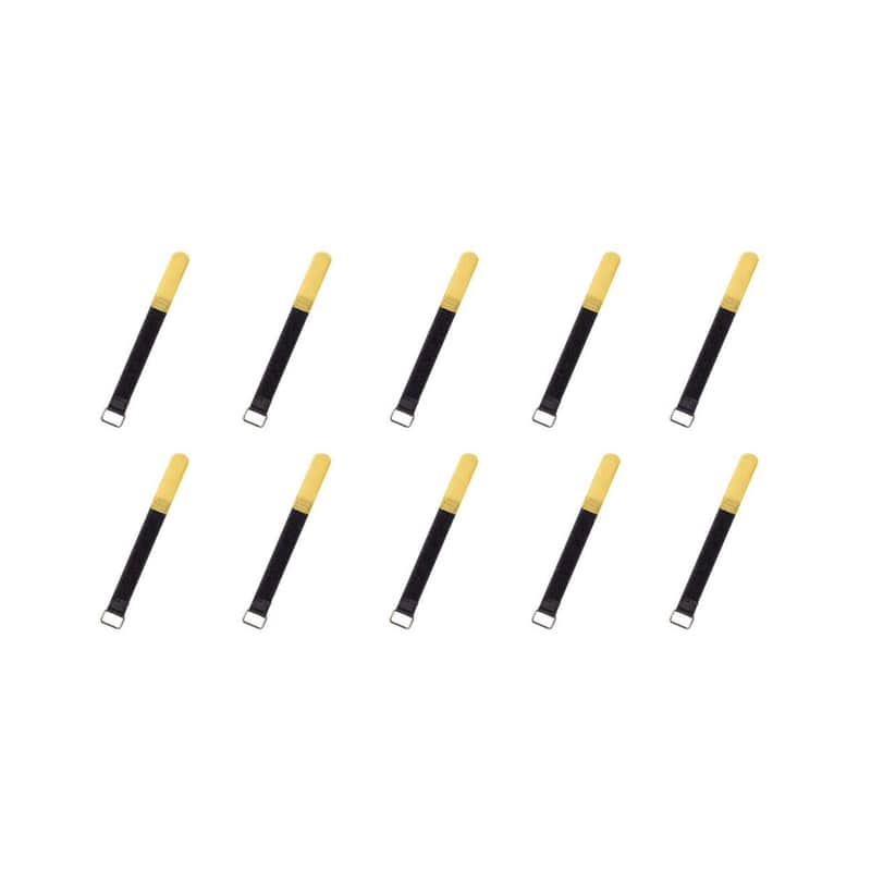 RockBoard Cable Ties, 10 pcs., Small - Yellow image 1