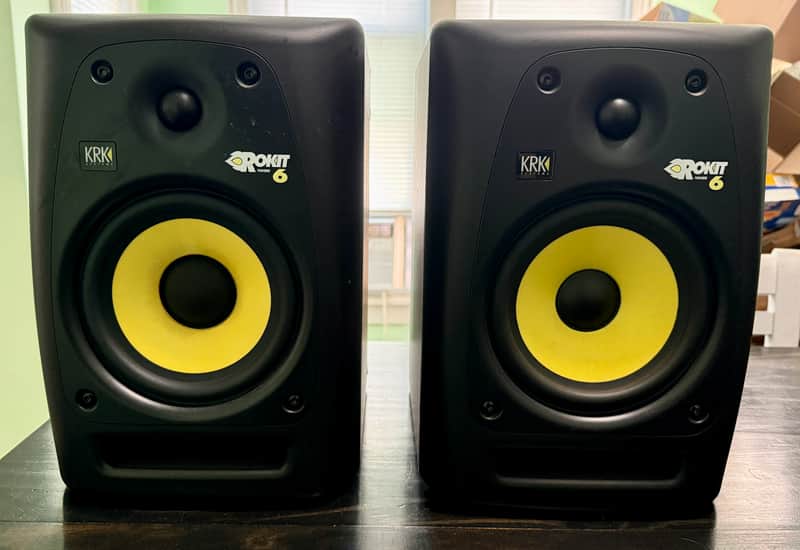 KRK Rokit 6 G2 2-Way 6" Active Studio Monitors (Pair) image 1