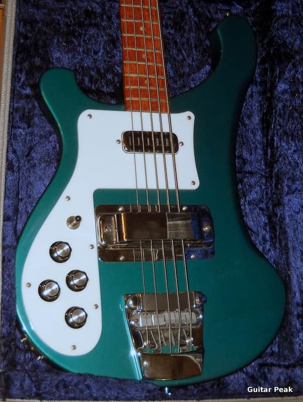 Rare 1994 Rickenbacker 4003/S 5 String Bass Left Handed Lefty with Original Case image 1