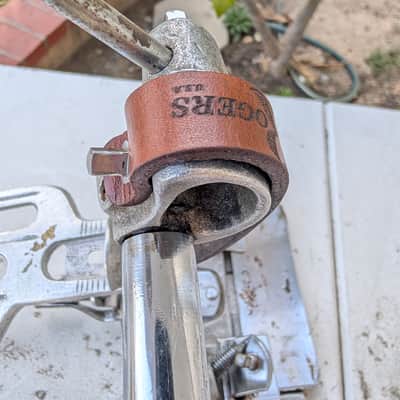 Rogers No. 395R Swiv-O-Matic Bass drum pedal 1960s - Chrome image 8