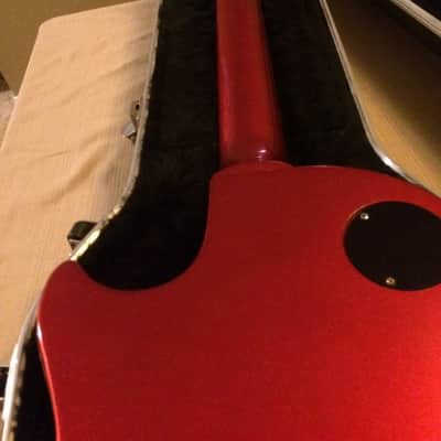 Epiphone Les Paul Deluxe Limited Edition Rare, Mini Humbuckers, Red Sparkle, with Hard Case image 17