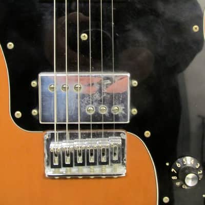 Used Fender Telecaster Deluxe Made in USA 1975 Mocha W/ OHSC VGC image 9