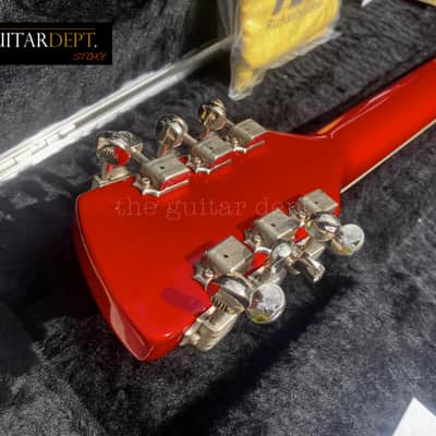 ♚UNDER THE BED♚MEGA RARE!!♚ 2013 RICKENBACKER 660-12 String♚RUBY RED METALLIC !♚7.6K TOASTERS♚360 image 19