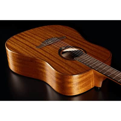 Lag Tramontane T98D | Dreadnought Acoustic Guitar, Natural. New with Full Warranty! image 8