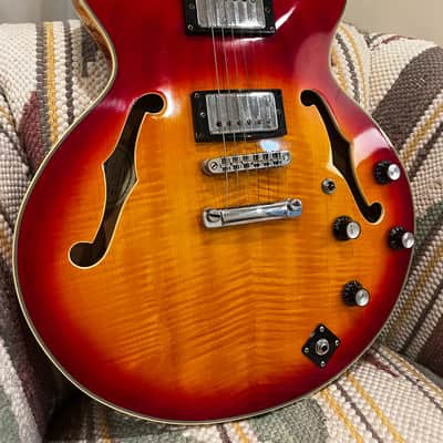 Samick SAT450 1992 - Cherry Burst image 7