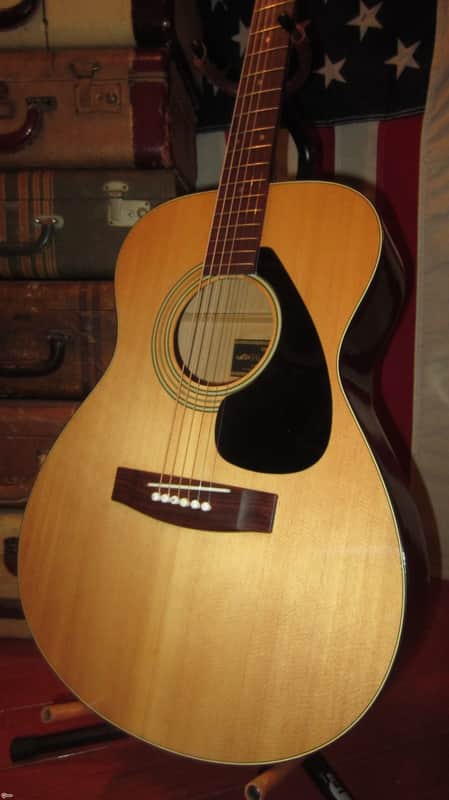 Yamaha FG-120F 00 Auditorium Sized Acoustic 1974 Natural | Reverb