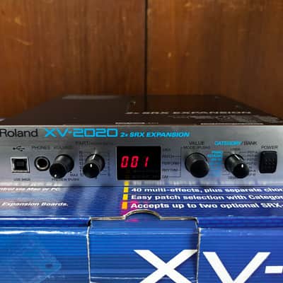Roland XV-2020 64-Voice Expandable Synthesizer Module w/ box power supply image 2