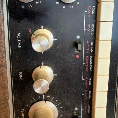 Korg Minipops 3 univox 55 checkmate vintage drum machine computer image 4