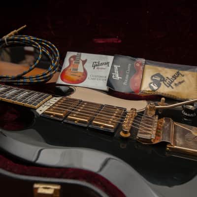 Gibson Gibson Custom Shop SG Custom Reissue Black w/maestro image 2
