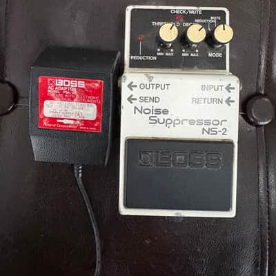 Boss NS-2 Noise Suppressor (Silver Label) 1989 - Present - White image 1