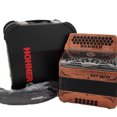 Hohner Anacleto Rey Especial FBE Accordion--COPPER image 1