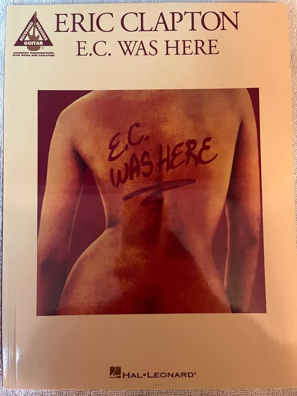 Eric CLapton - E.C. Was Here - Guitar Tab / Tablature Book image 1
