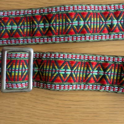 Vintage 60’s / 70's ACE 2" Wide Guitar Strap Original Made in USA image 6