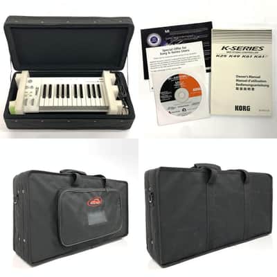 Korg K25 25-Key USB MIDI Studio Controller 2000s - White TGHM image 10