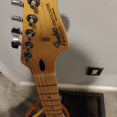 2007 Fender Standard Stratocaster Guitar replaced Pickguard MIM image 4