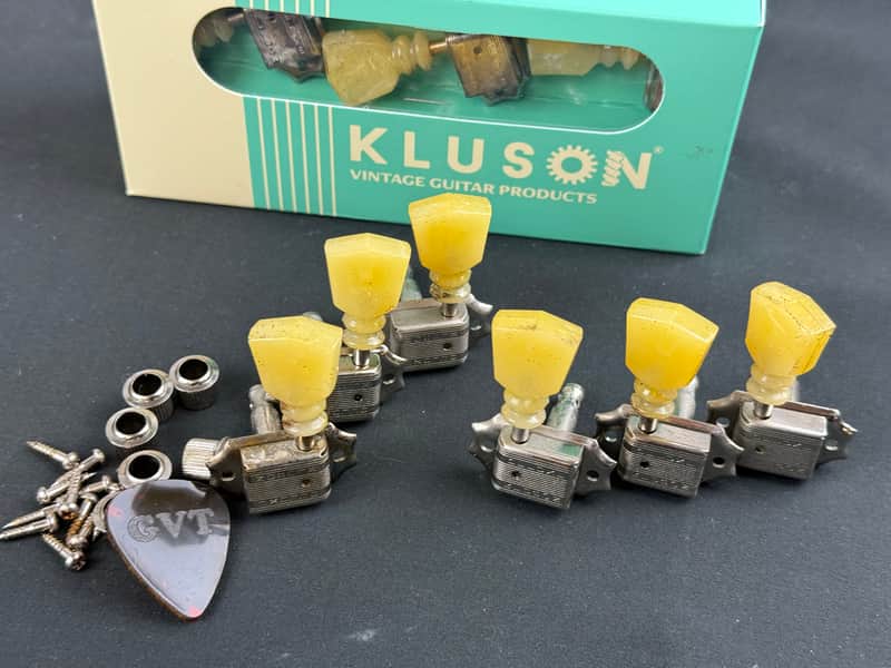 Kluson Aged 3 + 3 Deluxe double line double ring LTD GVT Master of edad Series - Aged image 1