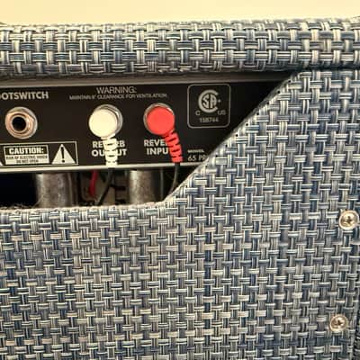 Fender Princeton Reverb 65 Blue Denim Limited Edition image 14
