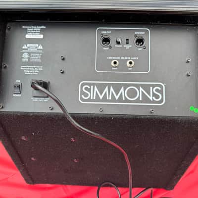 Simmons DA200S 200-Watt Stereo Electronic Drum Amplifier image 5
