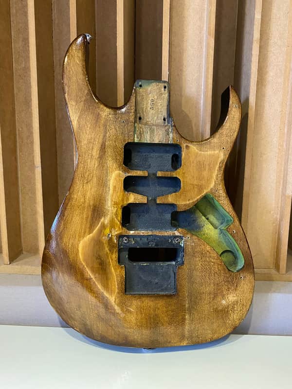 Original 1990s Ibanez RG550 - Ancient Root Beer image 1