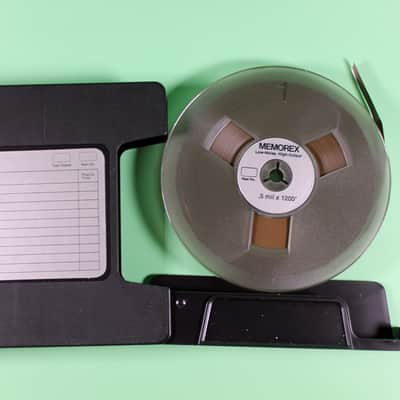 Memorex 5" Reel - Low Noise, High Output Recording Tape (#2) 1970's - 1980's - Polyester Reel to Reel image 1