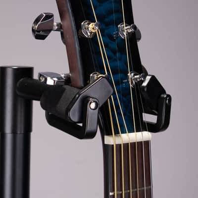 Ibanez AEWC16QA-TLH Acoustic-Electric Guitar – Transparent Blue Sunburst image 7