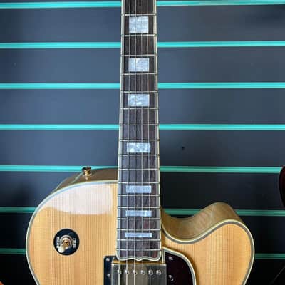 Epiphone Joe Pass Emperor Pro II Natural Gloss 2016 Hollow Body Electric Guitar image 6
