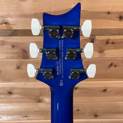 PRS SE Custom 24-08 Quilt Package Electric Guitar - Lake Blue image 6