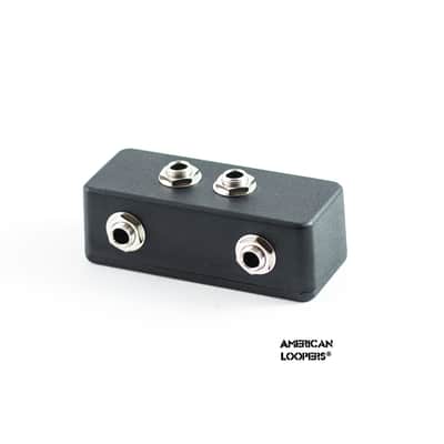 AMERICAN LOOPERS 2 Way Junction Box - Patch Bay IN, OUT, SEND, RTN (Jacks on Top) image 1